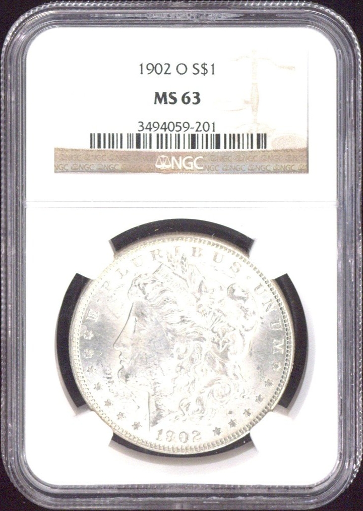 1902-O One Dollar NGC MS63